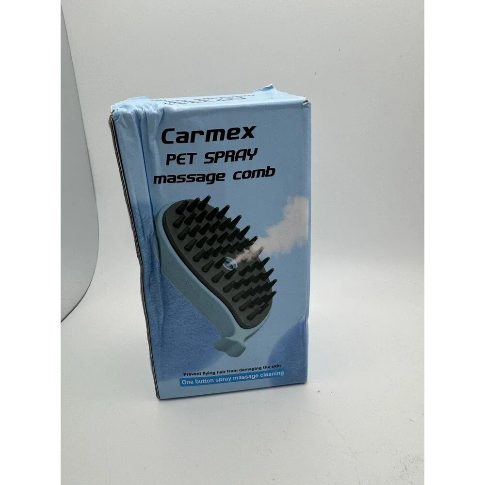 Carmex Pet Spray Massage Comb With Steam